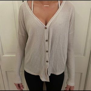 American eagle button up long sleeve